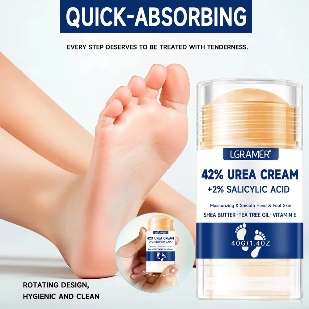 Crema Hidratante para Pies y Manos – 42% Urea + 2% Ácido Salicílico