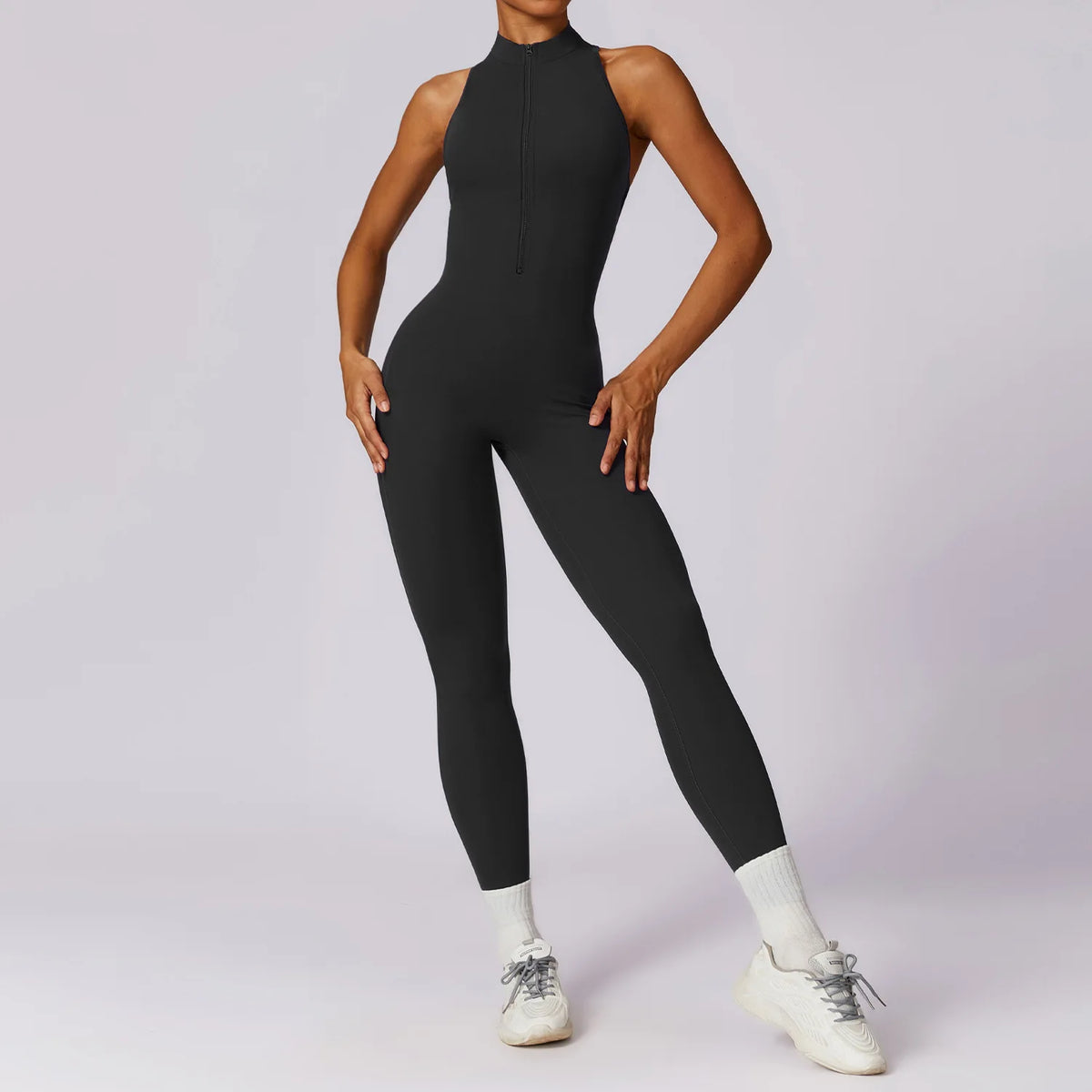 Conjunto Deportivo Scrunch Mujer – Jumpsuit + Short | Gym, Yoga, Fitness