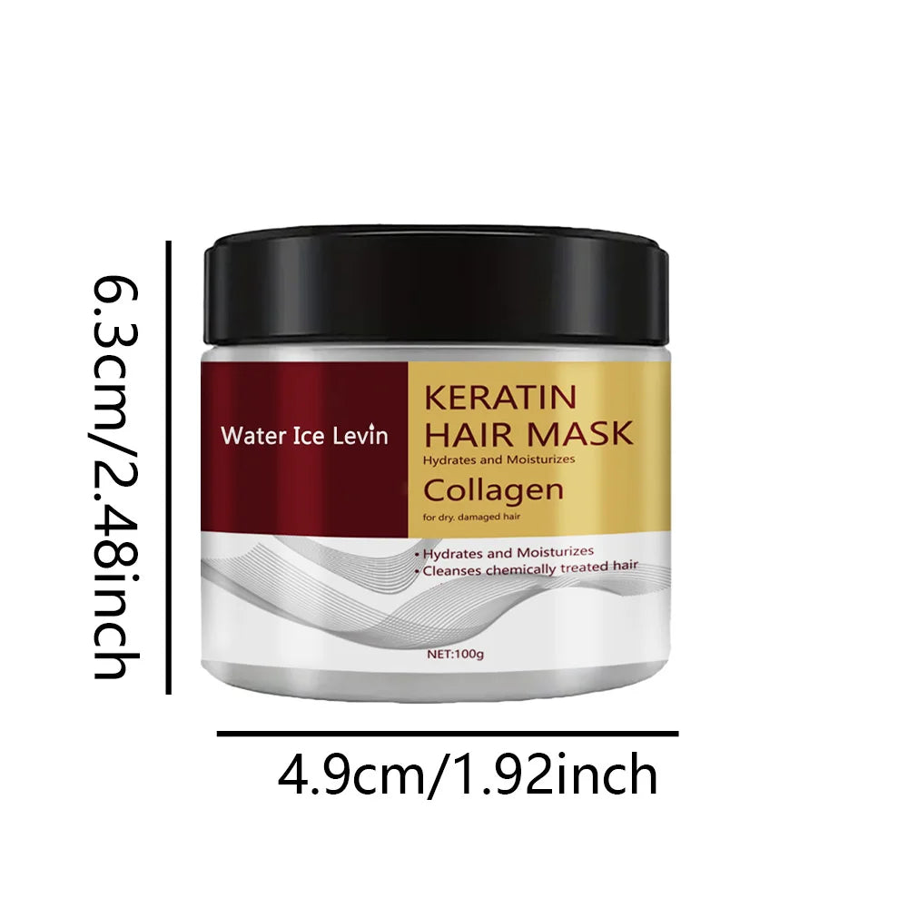 Mascarilla Capilar con Colágeno y Queratina – Hidratación y Control del Frizz