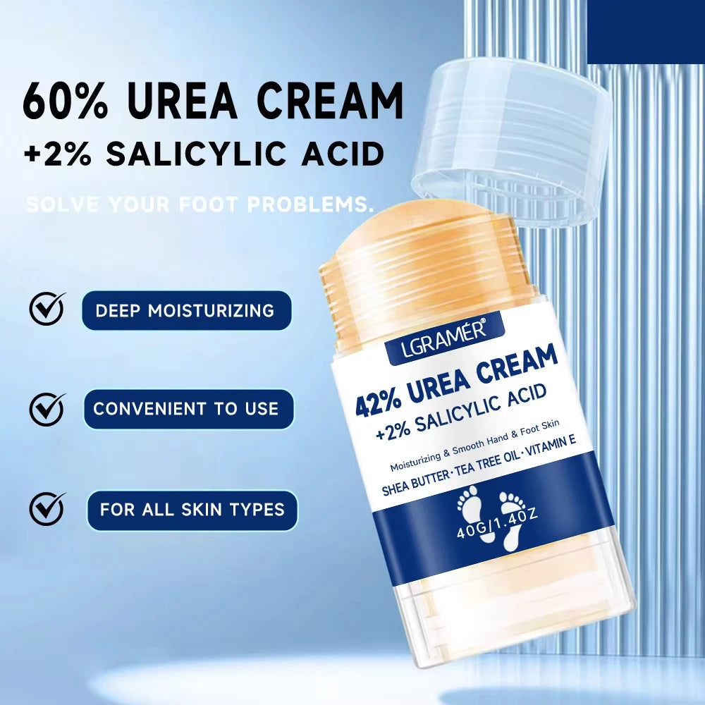 Crema Hidratante para Pies y Manos – 42% Urea + 2% Ácido Salicílico
