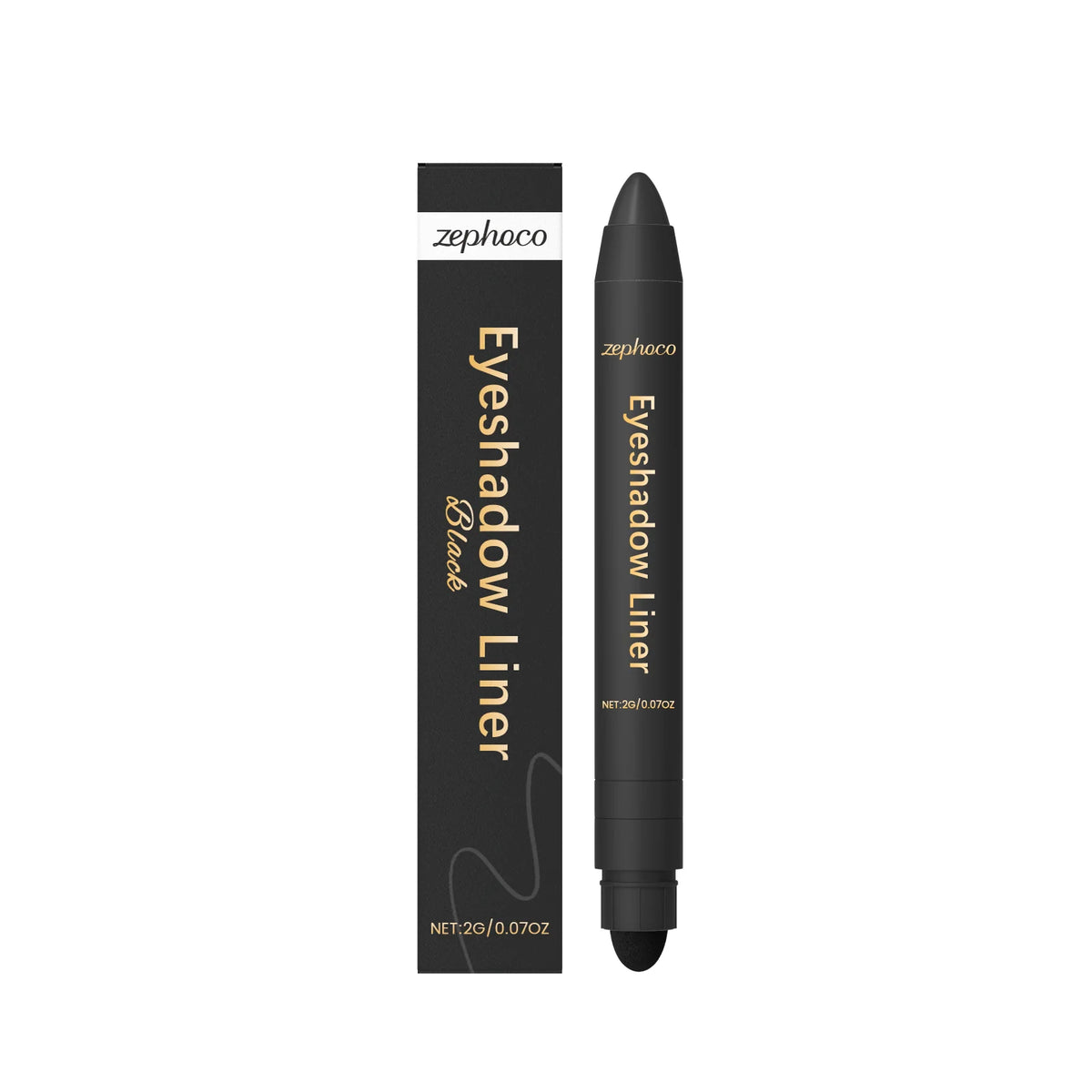 Delineador + Sombra 2 en 1 – Waterproof, Larga Duración | Negro, Marrón y Más
