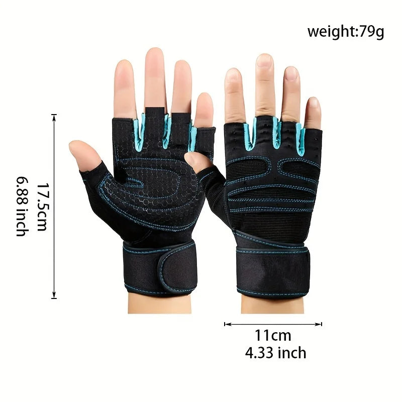 Guantes de Gimnasio con Muñequera | Fitness y Pesas – Cphimo.com