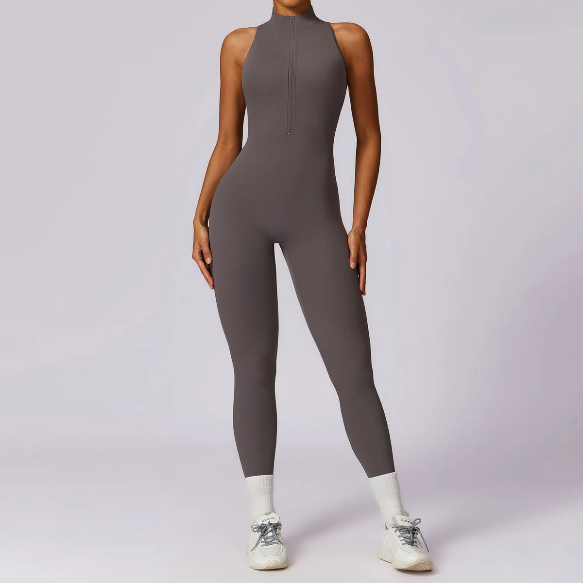 Conjunto Deportivo Scrunch Mujer – Jumpsuit + Short | Gym, Yoga, Fitness